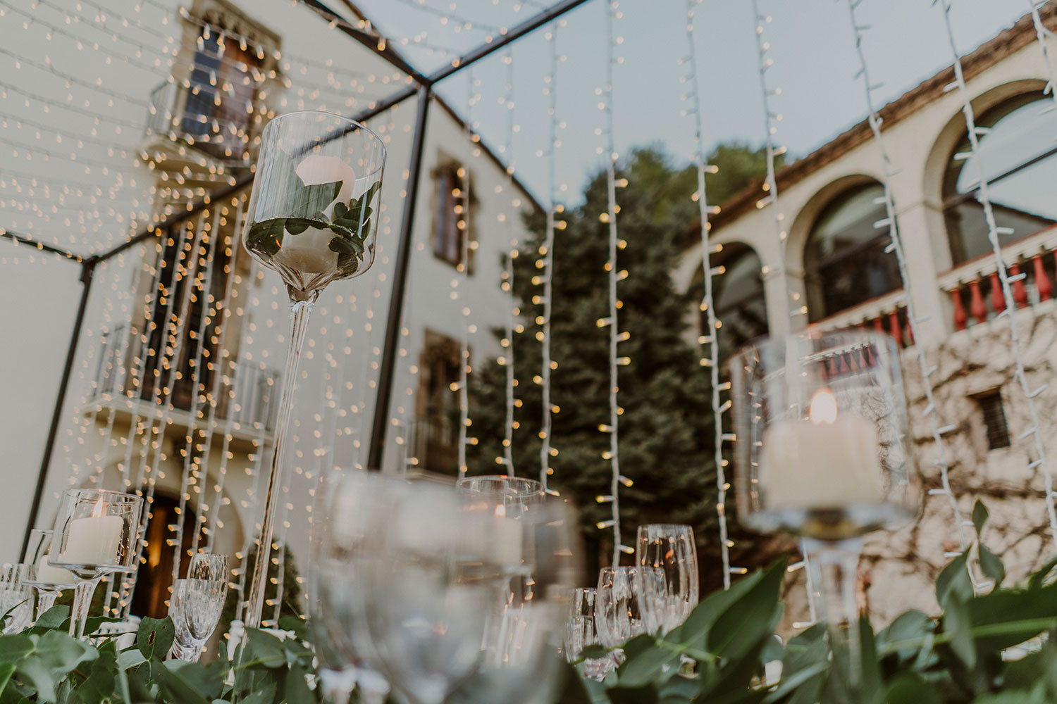 Jardín Pino En Masia Mas Coll | Espacio Para Bodas En Alella - Barcelona