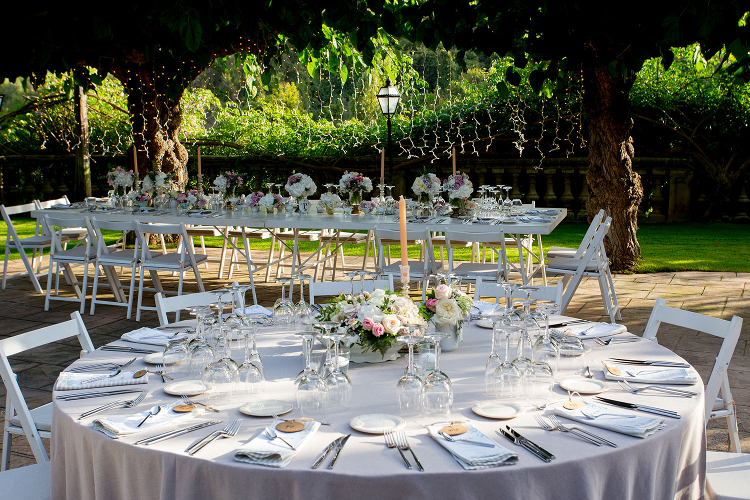 Jardín Pino En Masia Mas Coll | Espacio Para Bodas En Alella - Barcelona