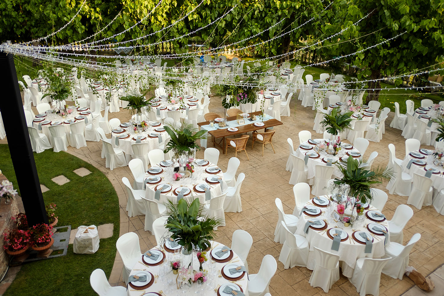 Jardín Pino En Masia Mas Coll | Espacio Para Bodas En Alella - Barcelona