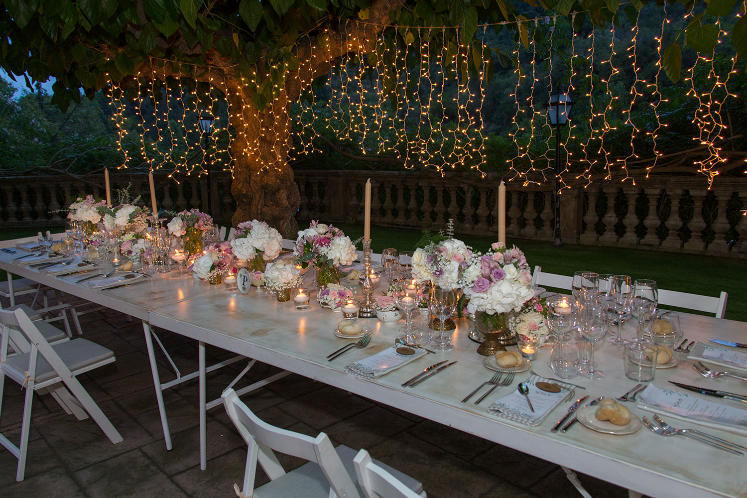 Jardín Pino En Masia Mas Coll | Espacio Para Bodas En Alella - Barcelona