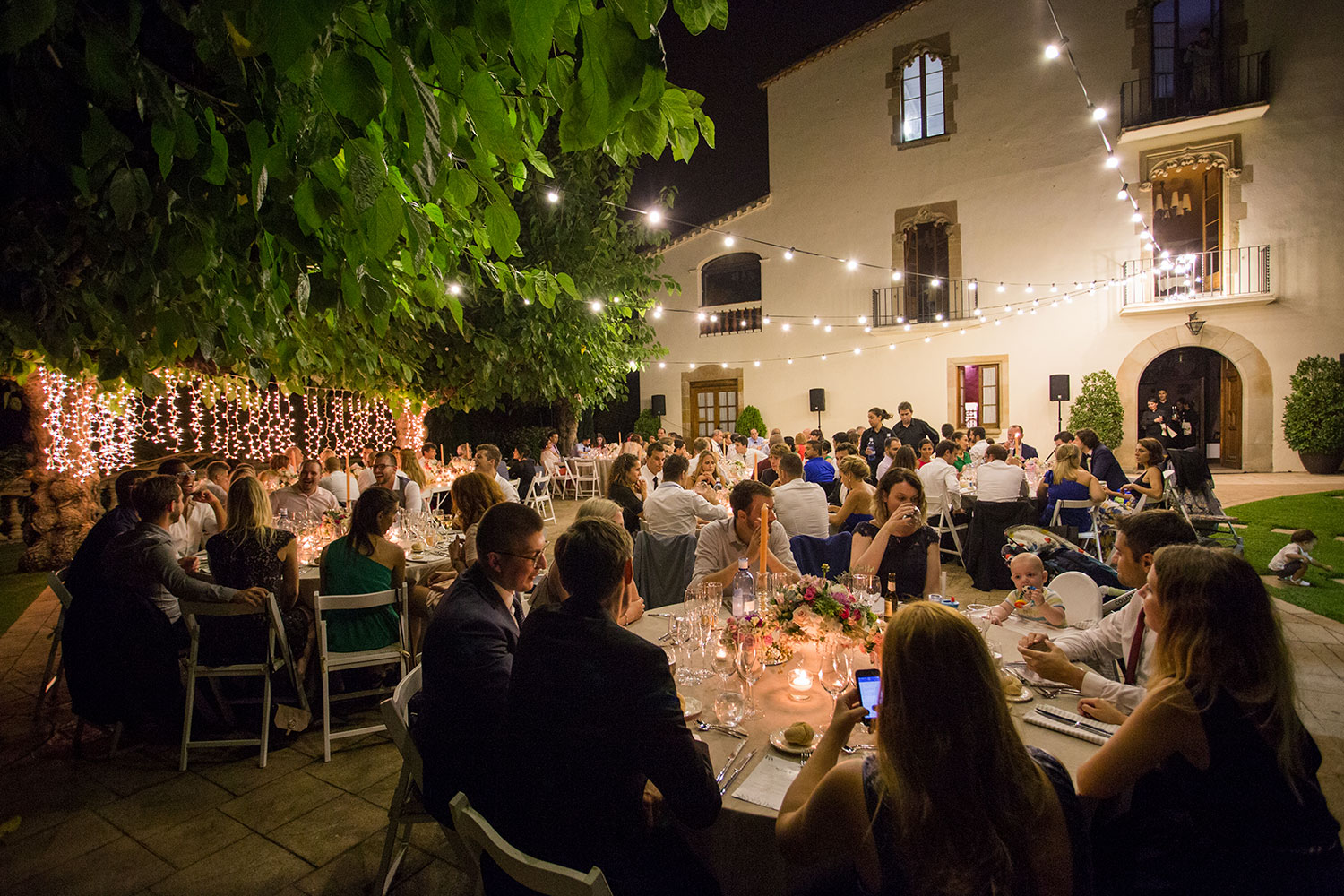 Jardín Pino En Masia Mas Coll | Espacio Para Bodas En Alella - Barcelona